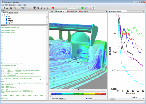 Caedium prototype using the Windows Azure cloud service