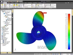 Nastran propeller